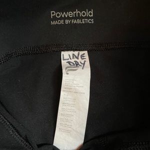 Black Fabletics Leggings (Never Worn)
